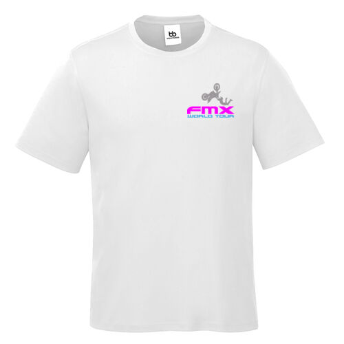 Youth - FMX - Tee - White/Pink Thumbnail