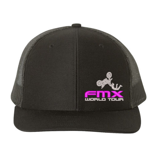 FMX - Trucker Hat - Black/Pink Thumbnail