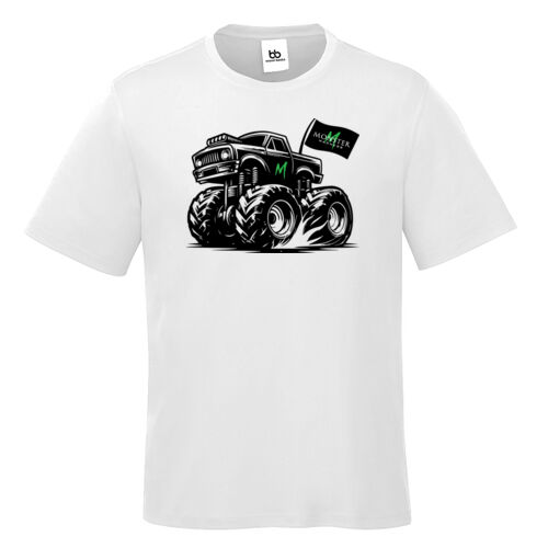 Youth - Monster Truck - Green Flag - Tee Thumbnail