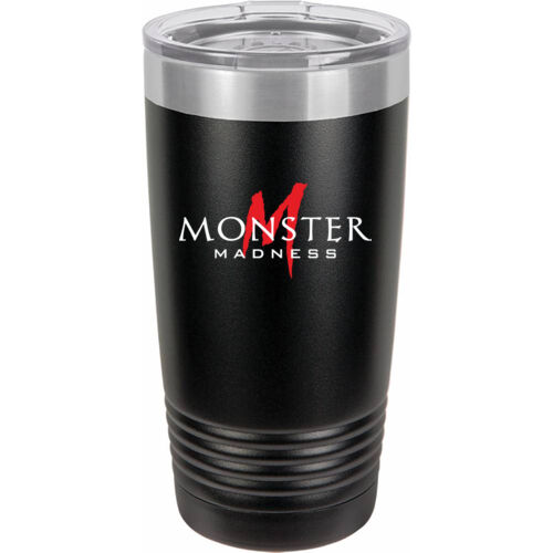 20oz Travel Tumbler - Black/Red Thumbnail